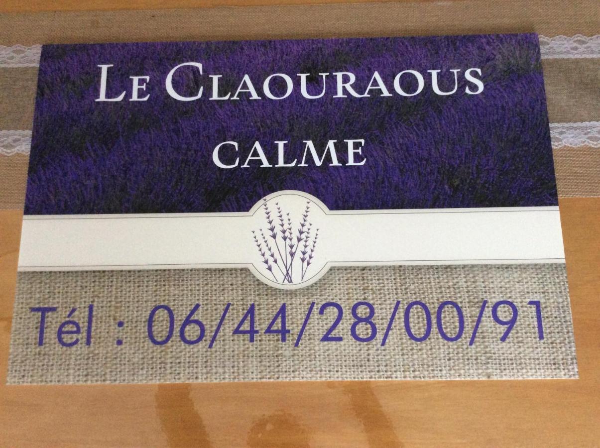 Le Claouraous Calme Bed and Breakfast Canet  Buitenkant foto